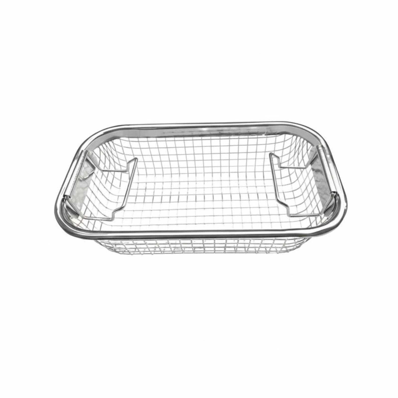 Panier de nettoyage à ultrasons, maille fine, résistant à la corrosion