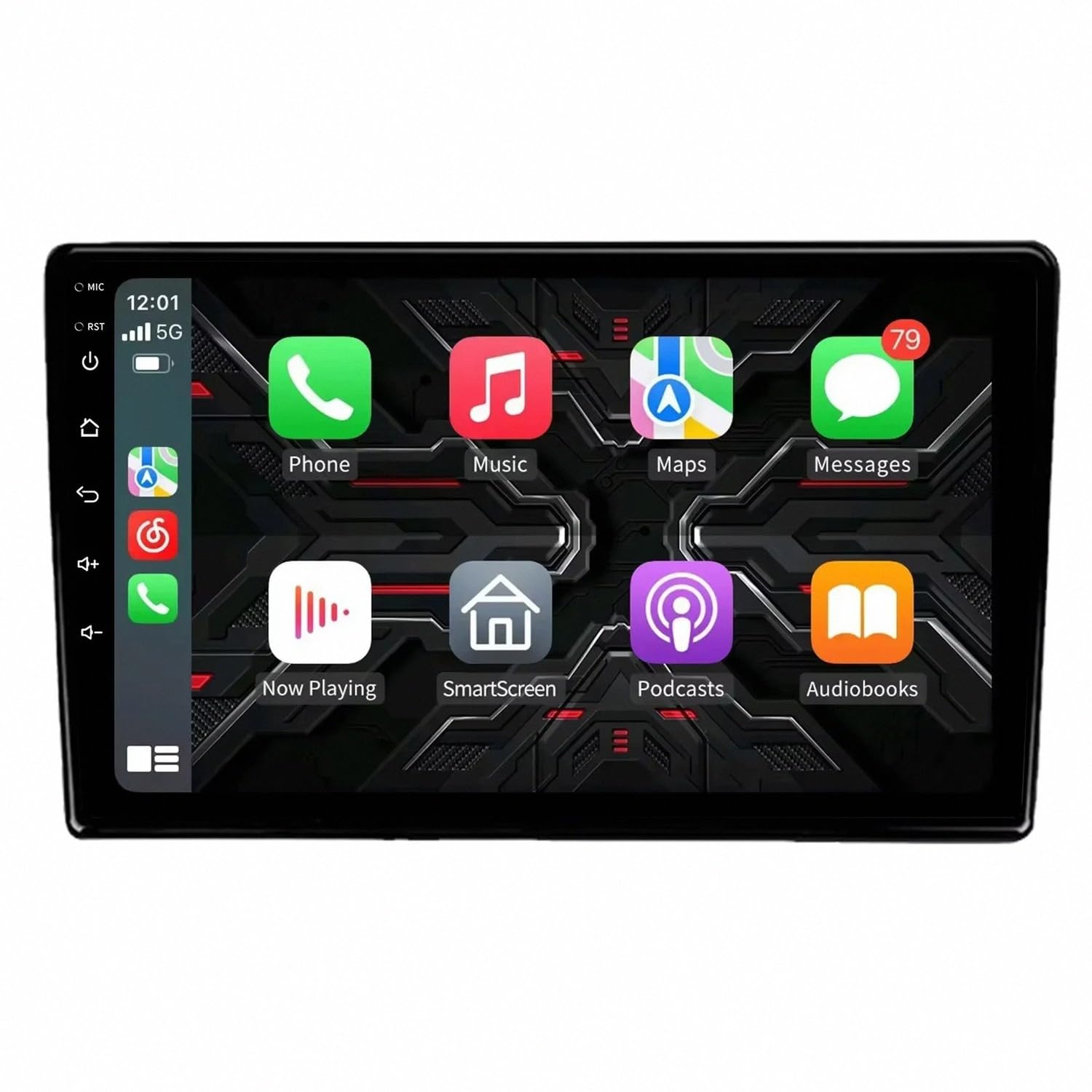 Radio de coche con CarPlay para viajar seguro en tu Hyundai H1 II con música por Bluetooth 8