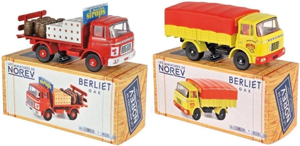 1/43 カミオンベルリエ GAK Sirop & 幌防水シート (Y241) 1⁄43 カミオン
