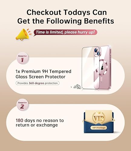 Miniatura 2 de Funda para iPhone 15 Plus con protector integrado de lente de cámara, compatible con MagSafe, exterior original de iPhone, elegante funda