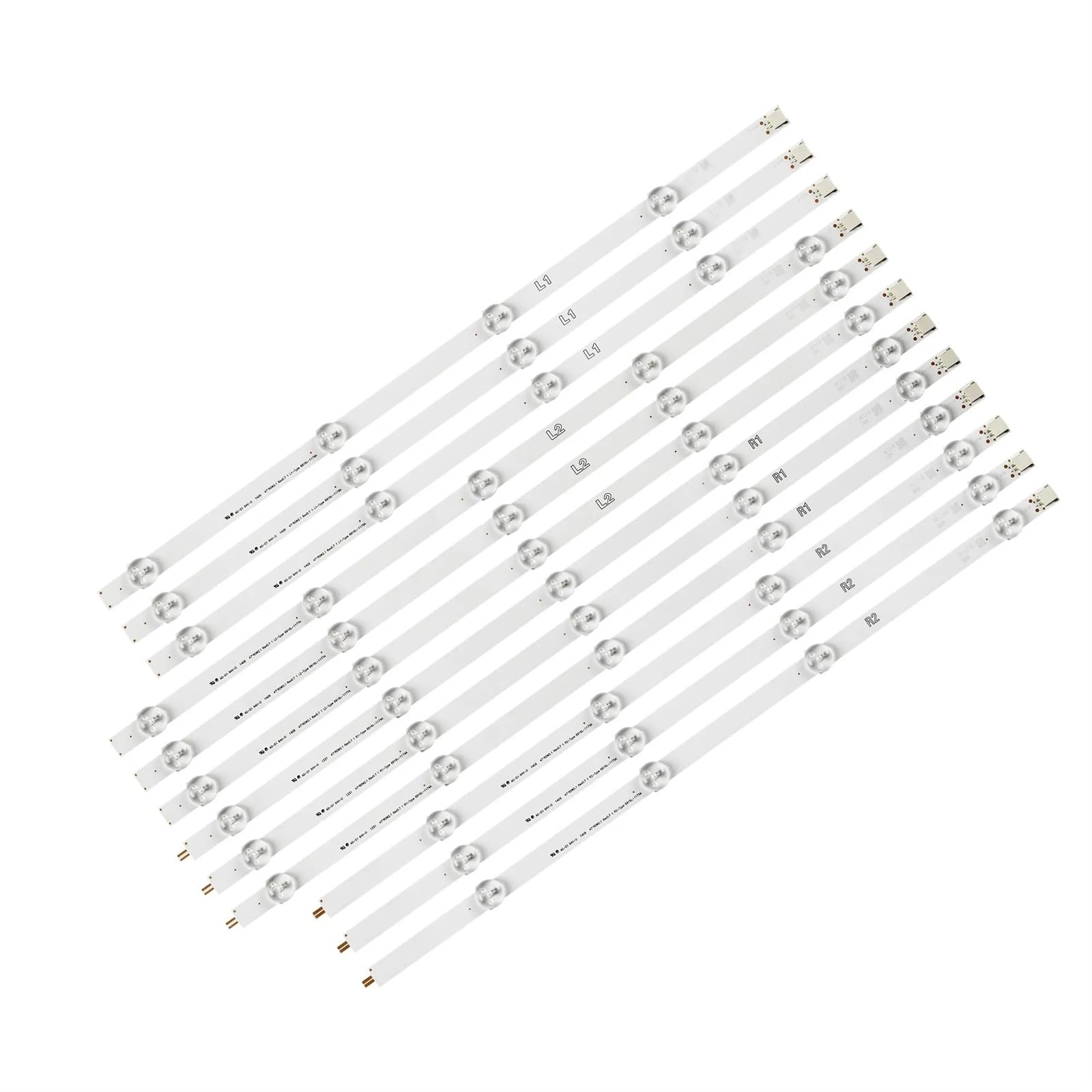 Kit 12 pièces Bande de rétro-éclairage LED pour LG 47LN5200 47LN5400-CN 47"