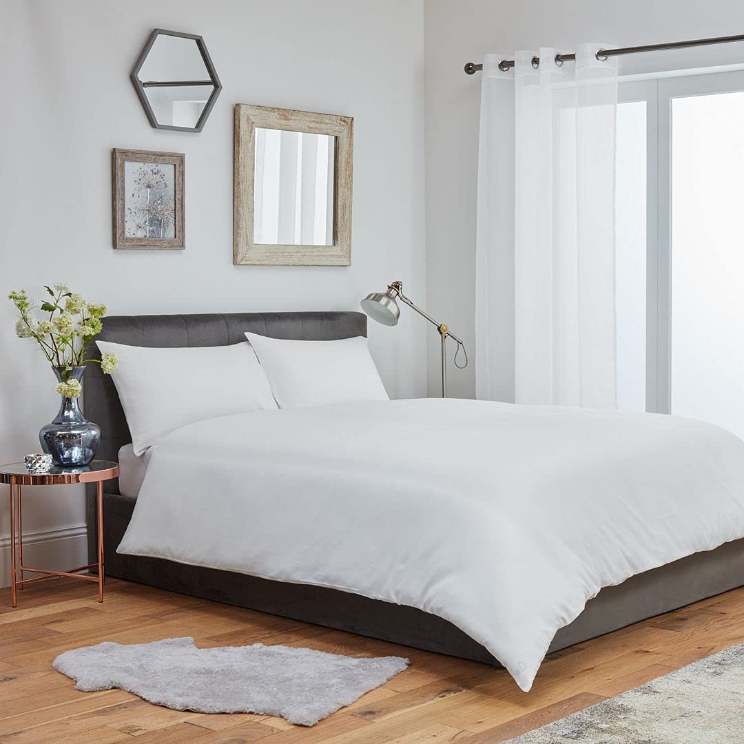 John Aird White Microfibre Pair Of Pillowcases (Pair Of Pillowcases, )