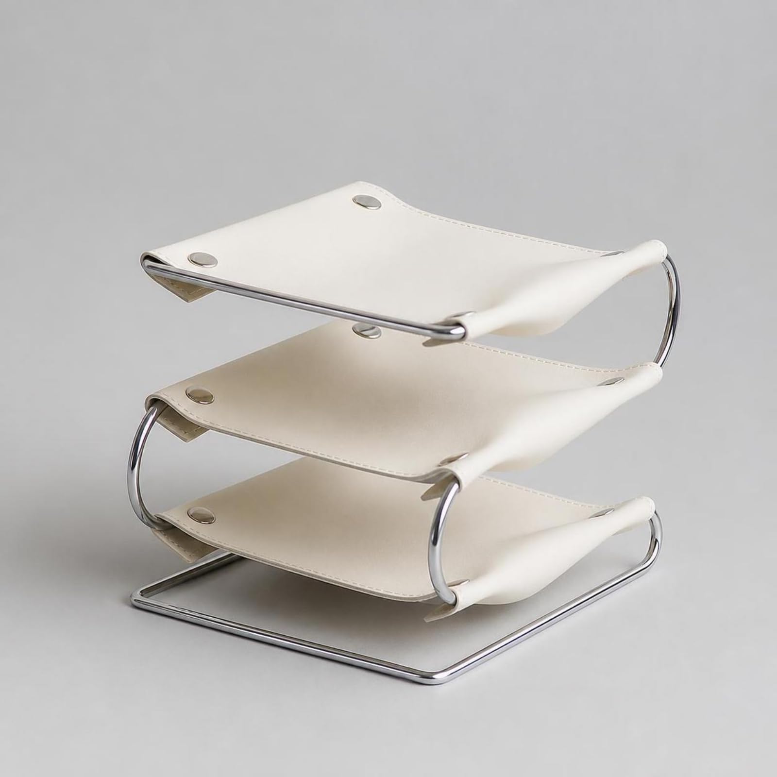 Gralara Organizador Triple Niveles Resistente | Para Escritorio, Compacto, Banja Organizadora, Recibidor,