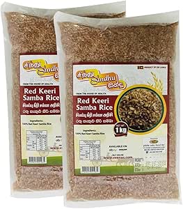 Sindhu Red Keeri Samba Rice 1KG | Samba Rice | Easy Cook | Healthy Rice ...