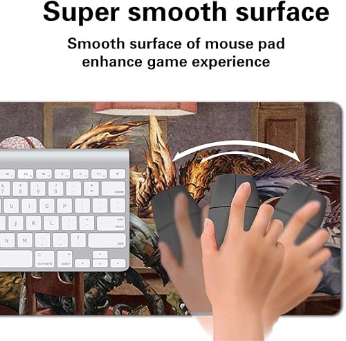 Miniatura 3 de Juego de mesa TCG, tapete de mesa, tamaño de 23.6 x 13.8 in, alfombrilla de mouse compatible con MTG RPG CCG Trading Card Game Mats