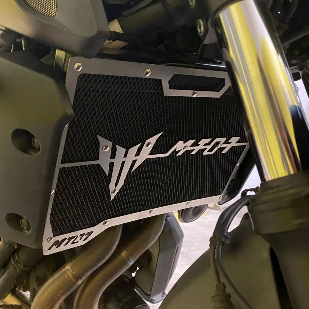 MT07 2018-2024 Moto Radiador Protección para MT-07 MT 07 FZ07 FZ-07 2018 2019 2020 2021 2022 2023 2024
