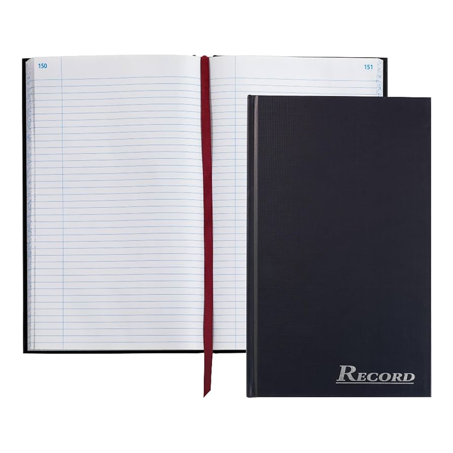 Amazon.com : Adams Record Ledger, Hard Bound Textured Cover