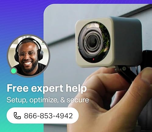 Miniatura 8 de WYZE, Cam v4 - Cámara de seguridad inteligente 2.5K HD Wi-Fi para interiores y exteriores, luz activada por movimiento, visión nocturna a color,