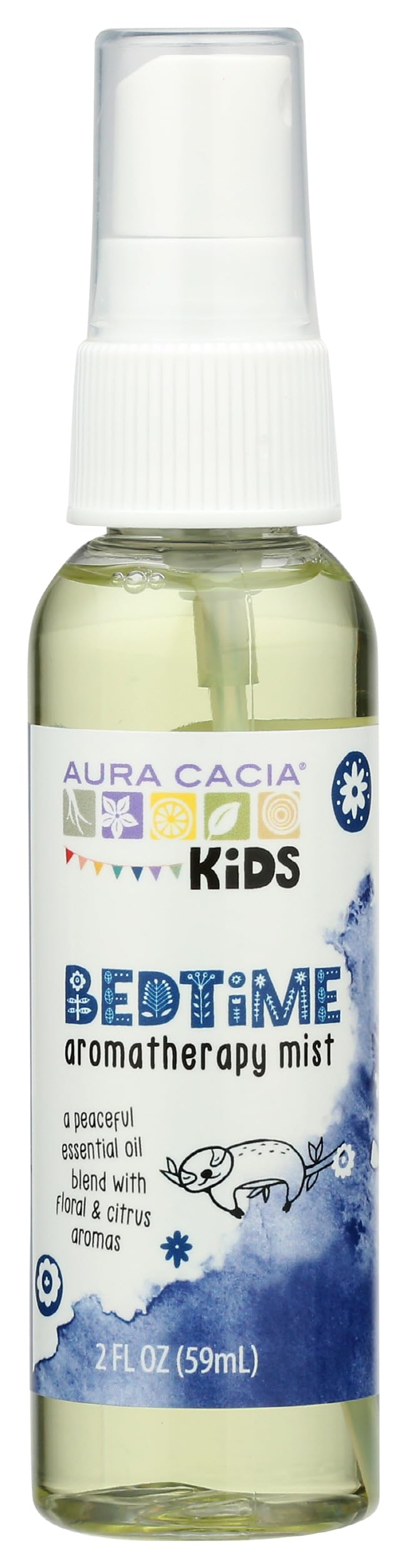 Aura Cacia, Aromatherapy Mist Kids Bedtime, 2 Fl Oz