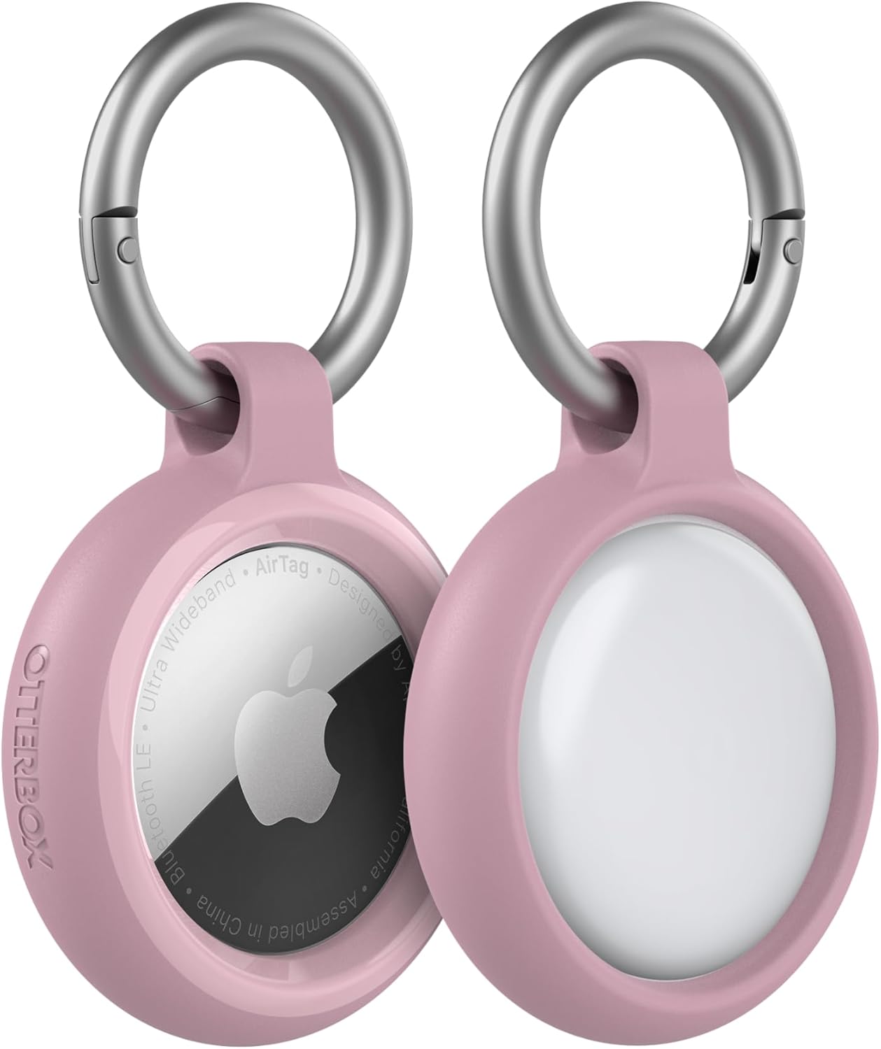 OtterBox Sleek Tracker Case for Apple AirTag - Tea TIME (Pink)