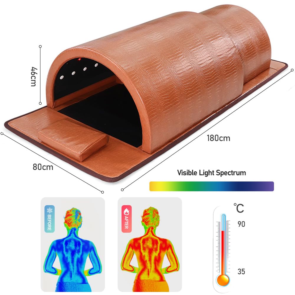 Sauna Domo profesional para relajación y nutrición de la piel, sauna de vapor con calor de 95 °C para la circulación sanguínea y antienvejecimiento, adecuada para uso doméstico y de salón