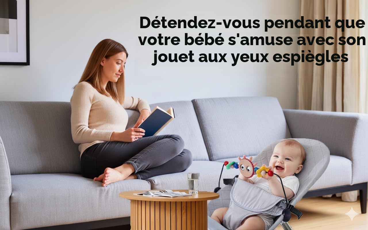 Hamac jouet compatible avec Babybjorn - Arche de jeu universelle - Avec cadeau
