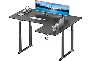 Dripex L-Shaped Standing Desk: Enhance Productivity and Ergonomics