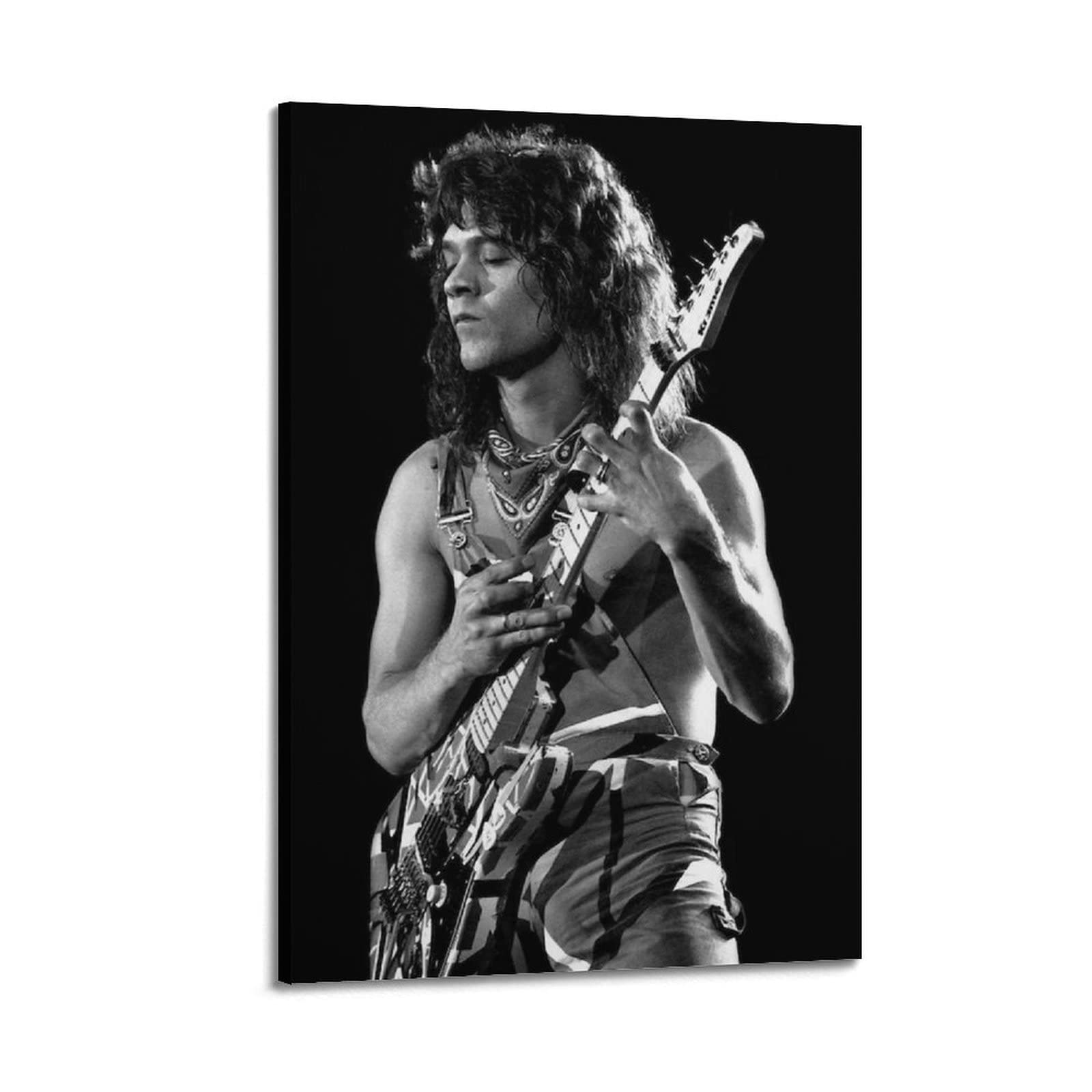 Amazon.com: Eddie Van Halen Collection Memorial Modern Canvas
