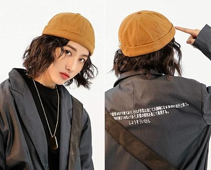 Amazon | [Clape] ロールキャップ メンズフィッシャーマンキャップ  