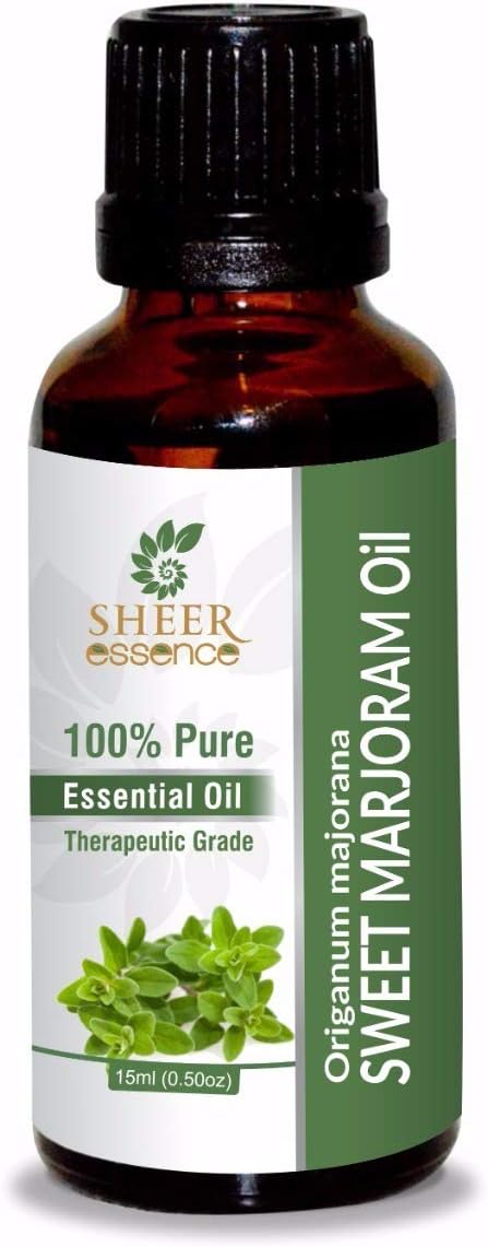 Sweet Marjoram Oil (Origanum Majorana) Essential Oil 100% Pure Natural Undiluted Uncut Therapeutic Grade Oil 33.81 Fl.OZ
