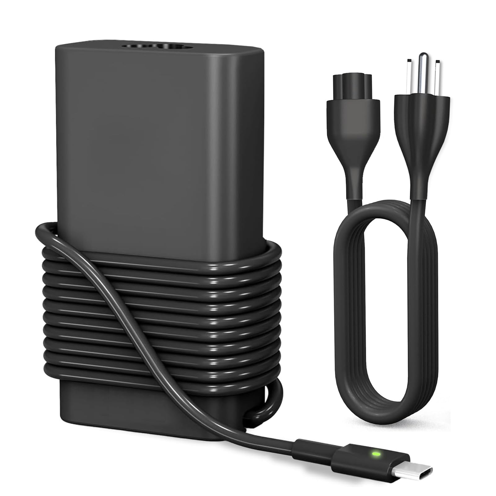 65W 45W USB C Charger for Dell Laptop, Latitude 5420 7420 5520 7390 7370 5290 7275 7400 7410 7310, Chromebook 3100 3380 3400 5400 P28T P29T P30T, XPS 13 9250 9360 9365 9370 9380 9350 9550 Power Cord
