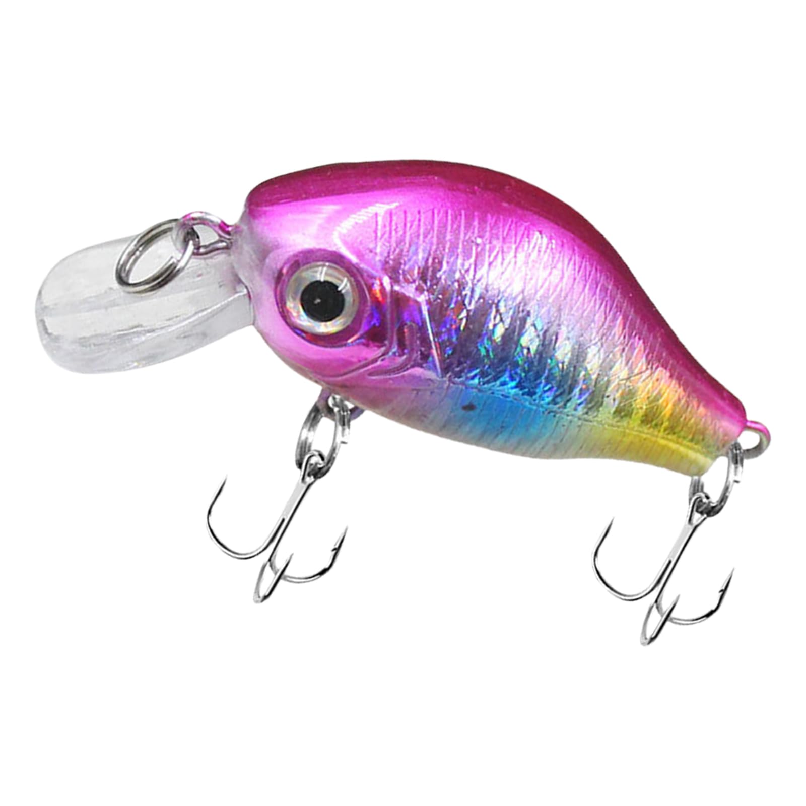 Tsophreniq Saltwater Hard Baits Crankbait Minnow Fishing Lures with Hook 8g Small Fishing Crankbaits Swimbait 6cm Crankbait