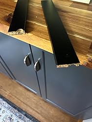 Media Storage Cabinet With Glass Door – 5-Shelf AV Rack, Adjustable Shelves, Cable Management, Black For Living Room, Gaming & Home Theater