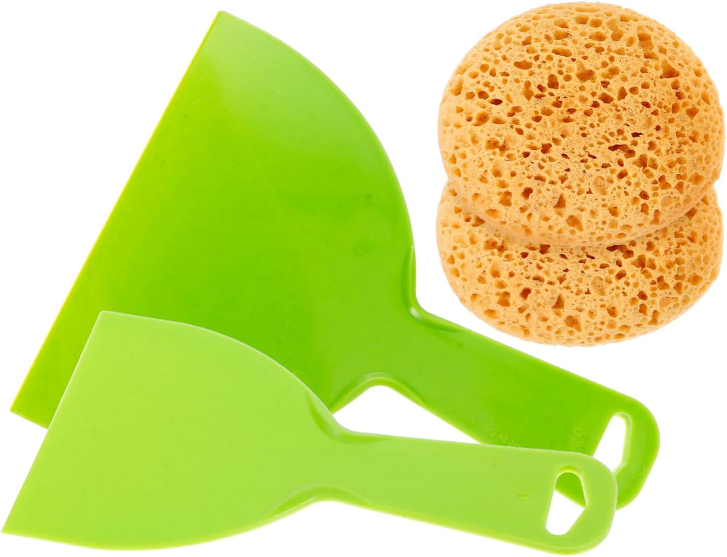 POPETPOP 10pcs Drywall Texture Repair Sponge for Wall and Ceiling Versatile Texturing Tool with Scrapers for Painting and Wall Restoration