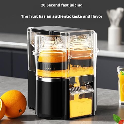 Miniatura 3 de 100W Electric Juicer Machine  500ml Twin Citrus Juice Maker with 18000 RPM High-Speed Motor, Easy-to-Clean & Dishwasher-Safe Parts, Fresh