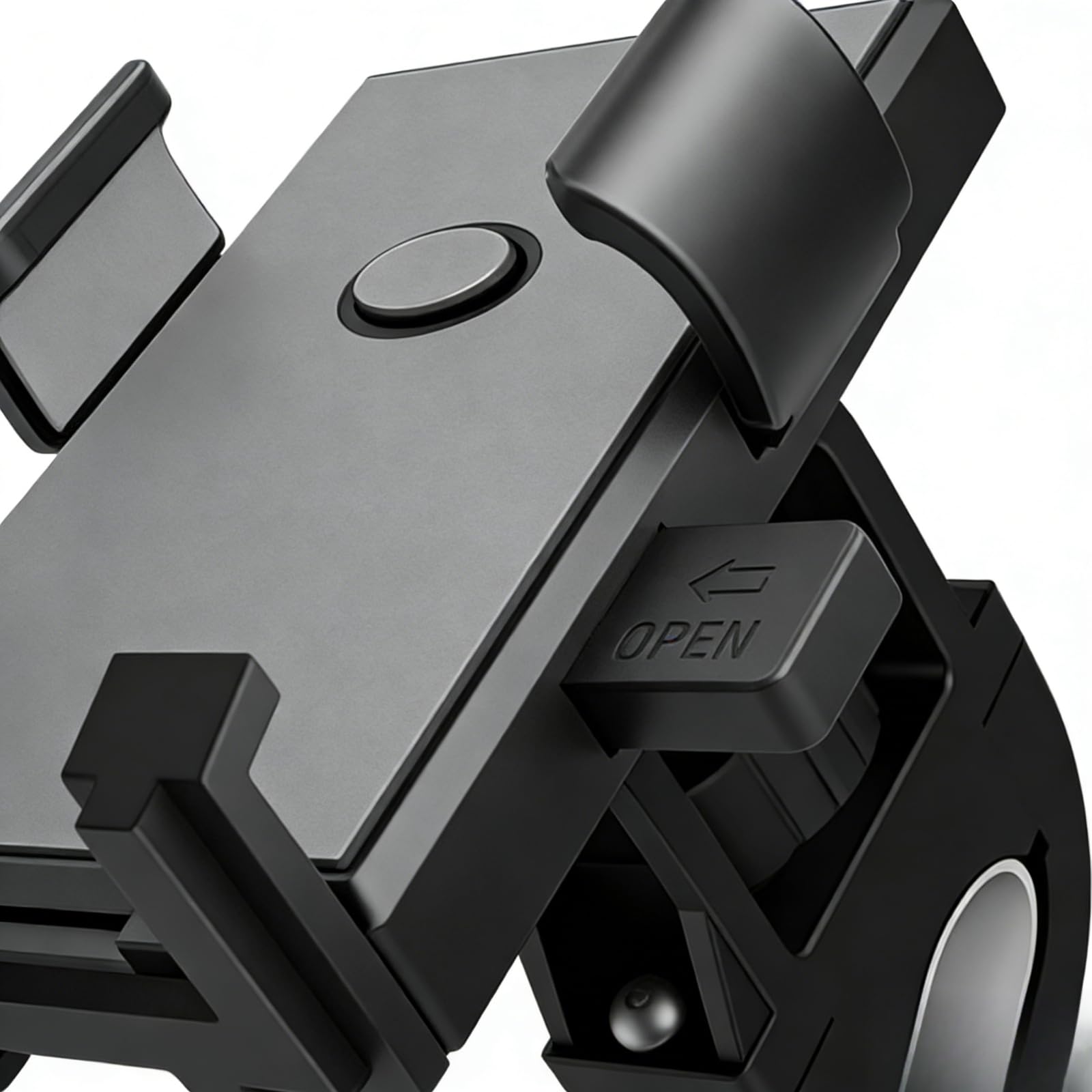 Support de téléphone universel pour moto et vélo, réglable pour vélo, scooter, VTT, vélo électrique, moto tout-terrain, verrouillage/libération rapide, rotation à 360°, amortisseur de