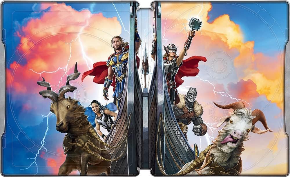 Amazon限定】【新品4K】ソー:ラブ&サンダー スチールブック3枚組