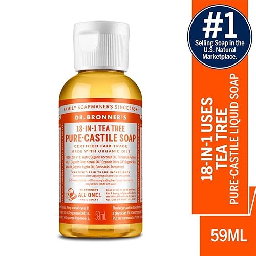 Vista 37 de Jabón líquido Pure-Castile del Dr. Bronner. almendra, 1 galón