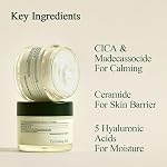 Pyunkang Yul PKY Calming Moisture Barrier Cream Instantly Soothes Sensitive Skin, Hyaluronic Acid & Ceramide for Hydration, Vegan, Korean Skincare (1.69 Fl. Oz, 50ml)