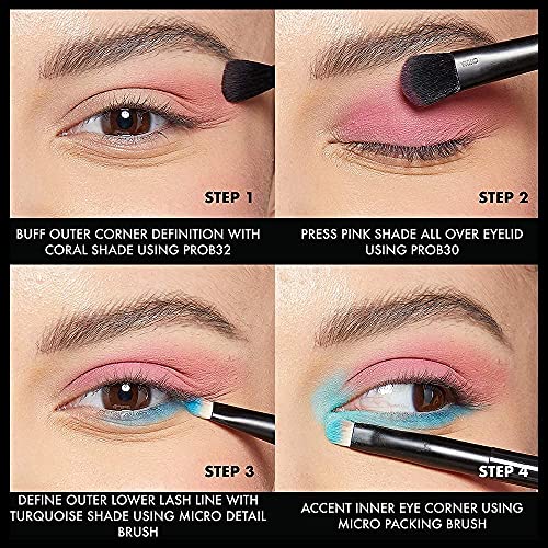 Professional Makeup Eye Shadow Palette, 50 Colors Matte Shimmer Pressed Pigments Smooth Texture Shades Eyeshadow, Waterproof Long-Lasting Nudes Metallic Makeup Pallet #TOP5