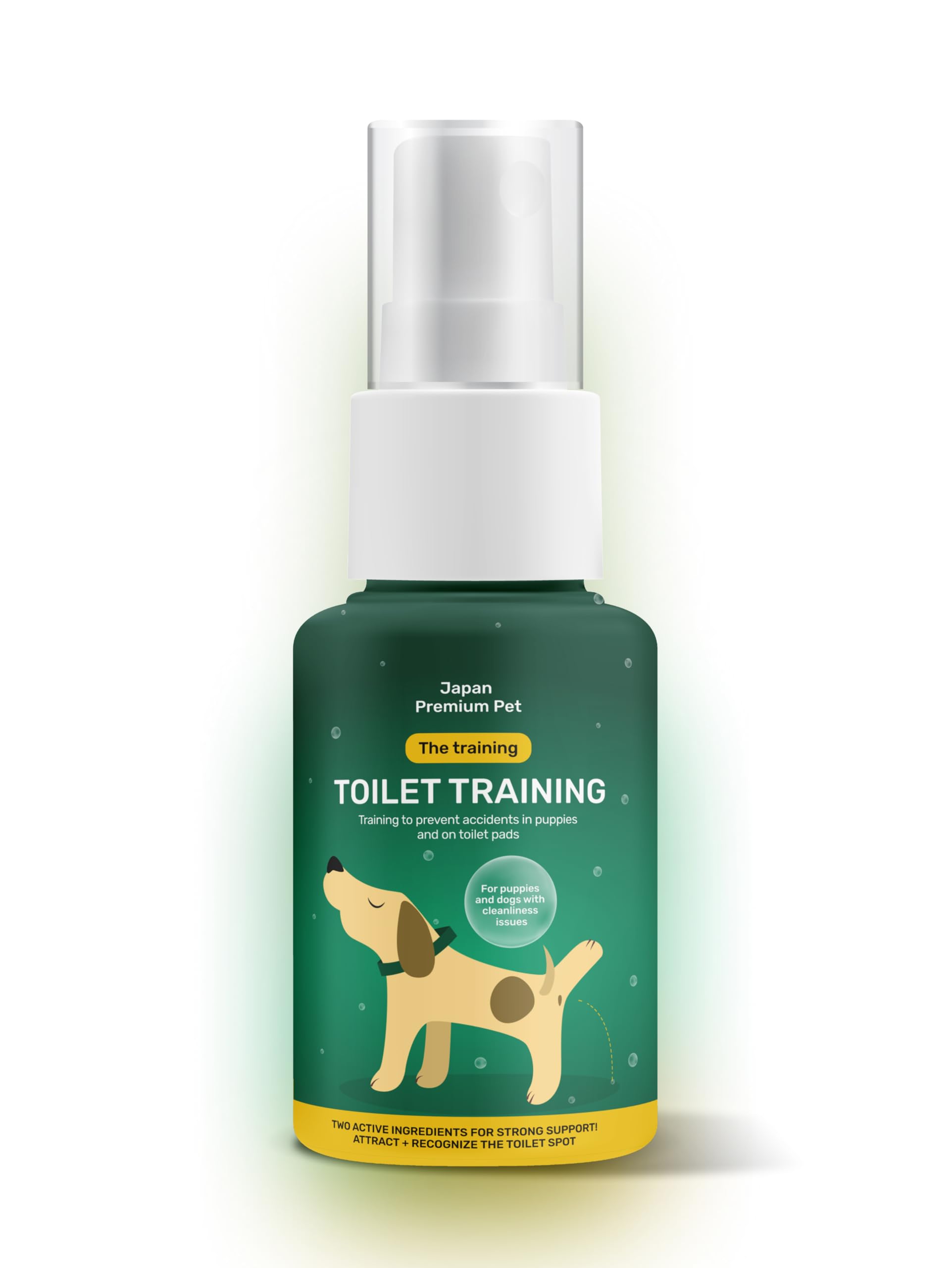 Adult Dog & Puppy Toilet Training Spray 100 ml | Double Composition (Ammonia + Plant Flavour) | Stops Dogs Urinating Indoors | Quick & Effective Pet Corrector Spray for House Training — image 1