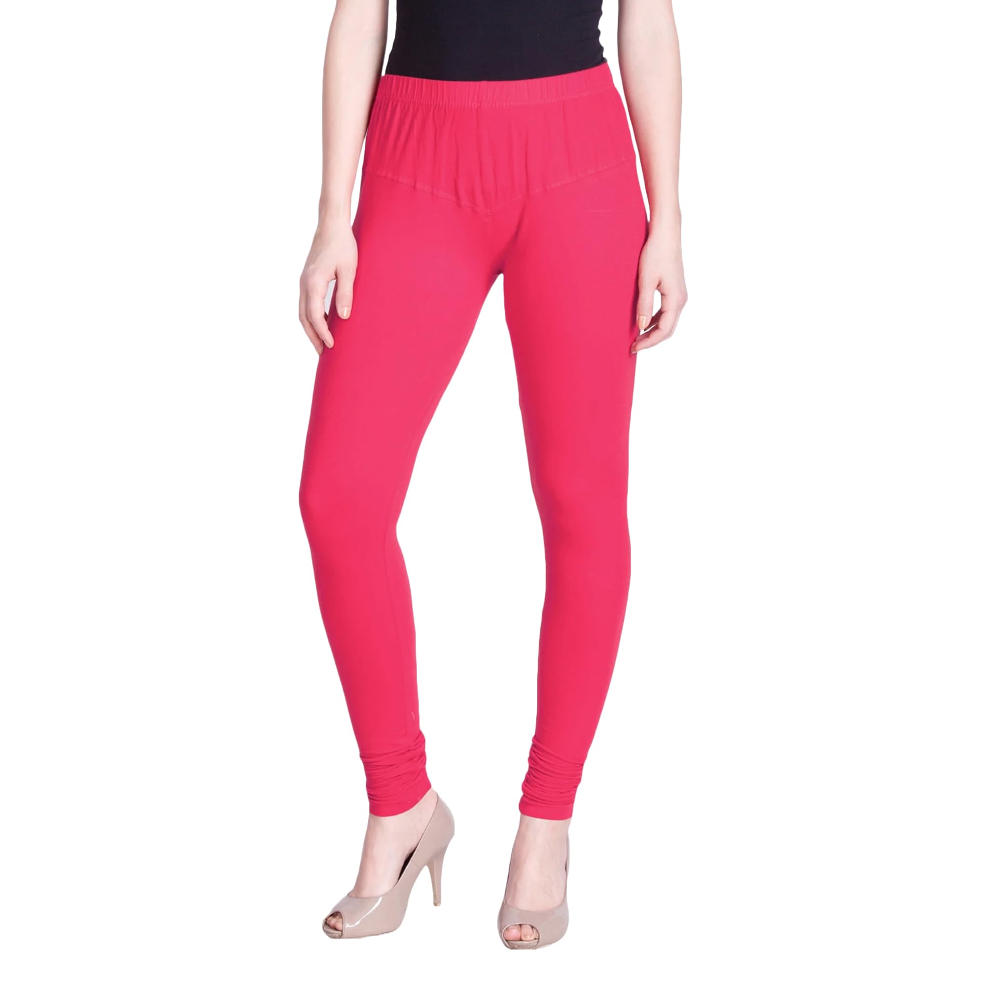 lux lyra Lyra Women Solid Premium Cotton Ankle Length Leggings | Mid-Waist | Fashionwear-picture-37