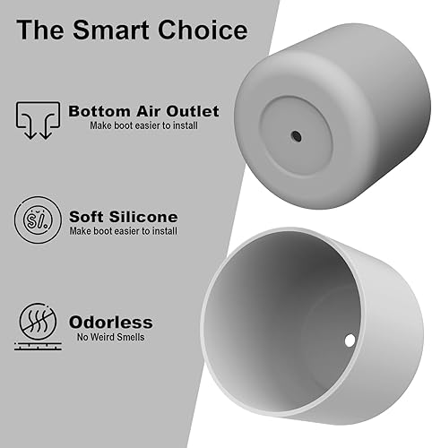 Miniatura 4 de 2 botas de silicona para botella de agua Owala de 24 onzas, 32 onzas, 40 onzas, funda protectora antideslizante para botellas de agua de acero