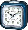 Casio TQ-142-2DF Table Clock, Blue, Standard