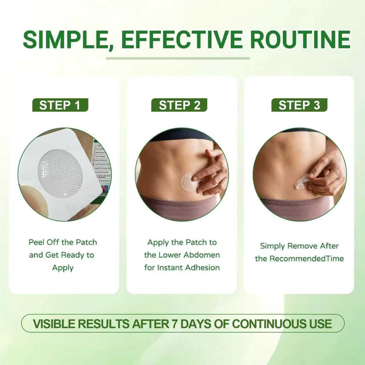 3 Boîtes Moringa Patchs Minceurs 10 en 1, Patch Nano Minceur, Patc h Minceur, Ingrédients Naturels, Patch Corporel Ultra Fin et Invisible, Usage Quotidien pour Homme et Femme