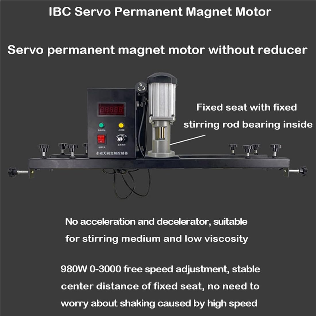 Miscelatore Pneumatico per vernice Miscelatore Elettrico con Serbatoio 980 W con elica Pieghevole, capacità di miscelazione 1000 ml, Adatto per vernice, Colla, detersivo
