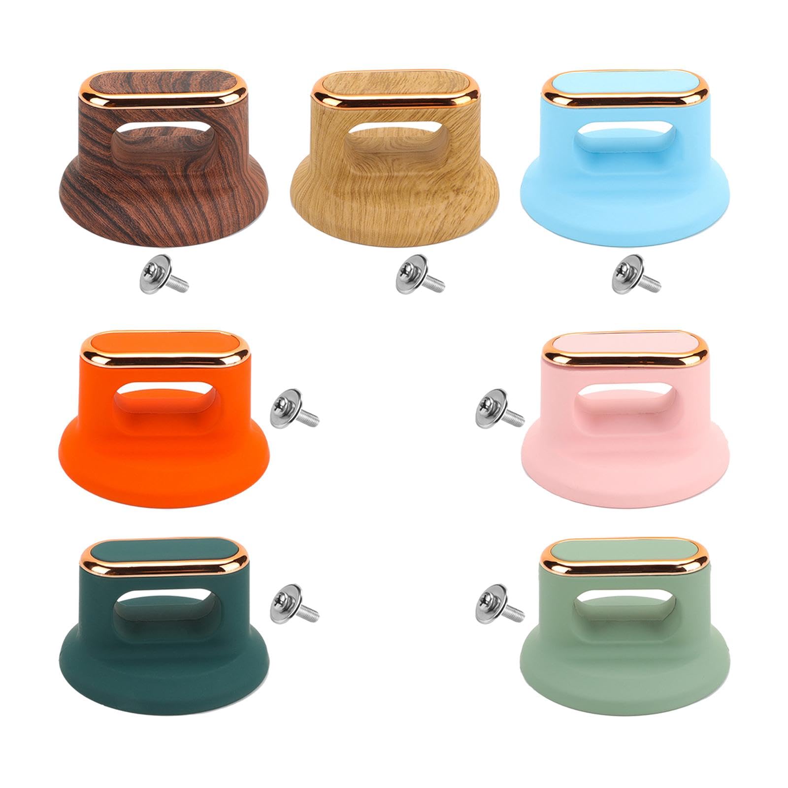bnf 2xUniversal Lid Handle Lid Knob Caps Bakelite for Oil Pot Saucepan Lids Kettle Dark Wood | Kitchen, Dining & Bar | Small Kitchen Appliances | Coffee & Tea Makers | Tea Kettles 3