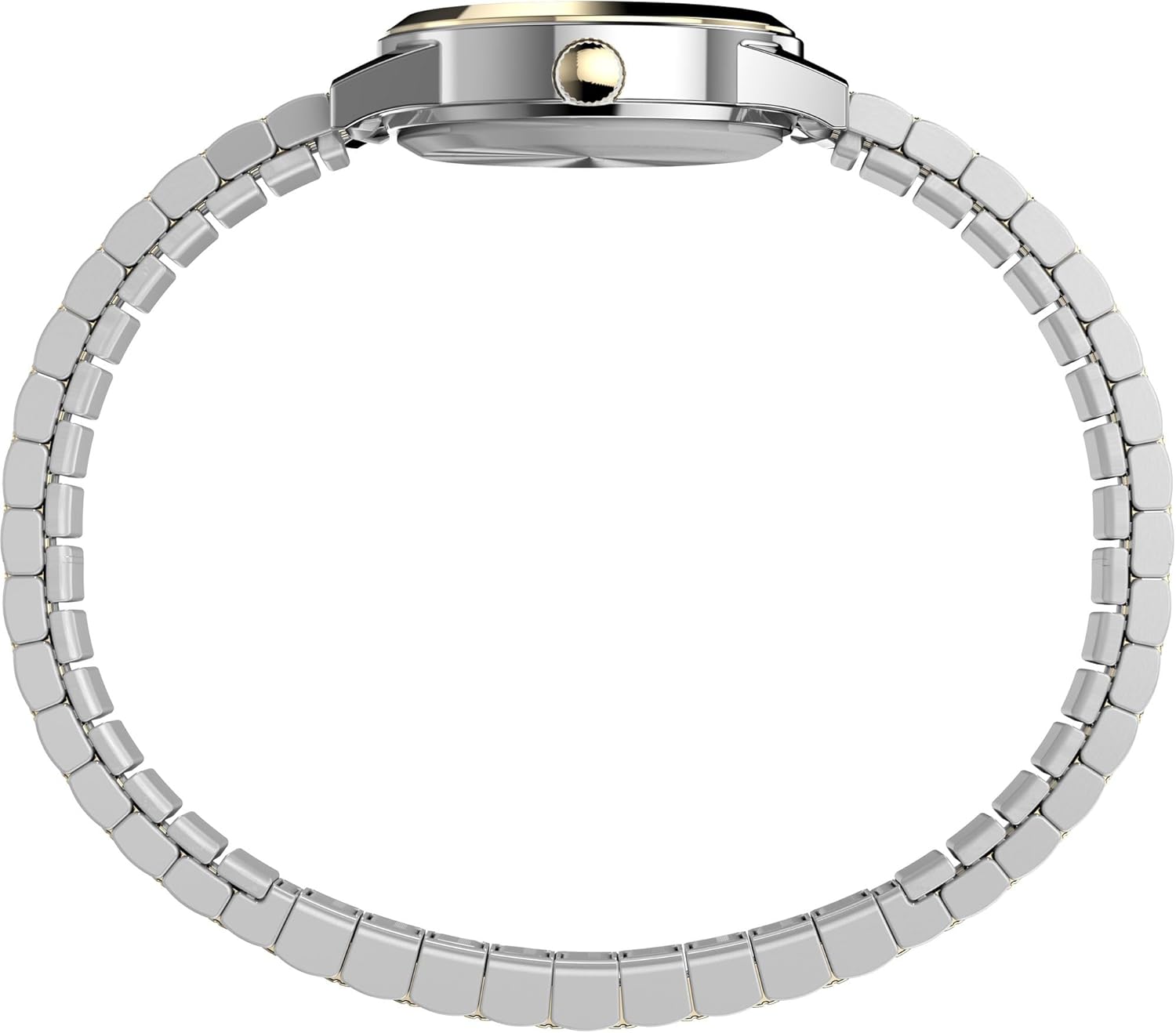 Timex Women's Main Street 25mm Watch - Silver-Tone Expansion Band Mother of Pearl Dial Silver-Tone Case