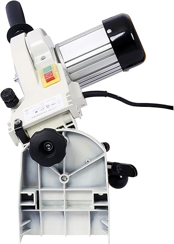 Miniatura 5 de Afilador eléctrico profesional de motosierra multiángulo, amoladora de sierra de cadena de banco universal, gris