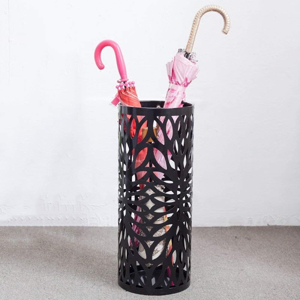 Seau Porte-parapluie Vertical - Rangement Parapluie Décoratif Pour Entrée, Couloir, Intérieur