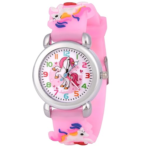 OFFCUP Kids Watch, 3D Cartoon Toddler Watches, Analog Quartz Watches