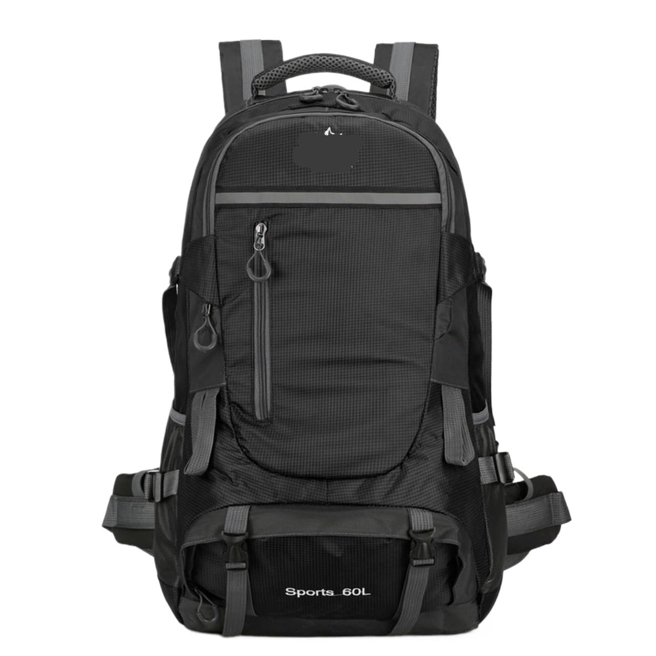 Plecak Turystyczny Plecak Trekkingowy 60L Plecak Kempingowy Lekki Trekking Turystyczny Dla Mężczyzn I Kobiet Torba Na Zewnątrz Torba Alpinistyczna(Black)