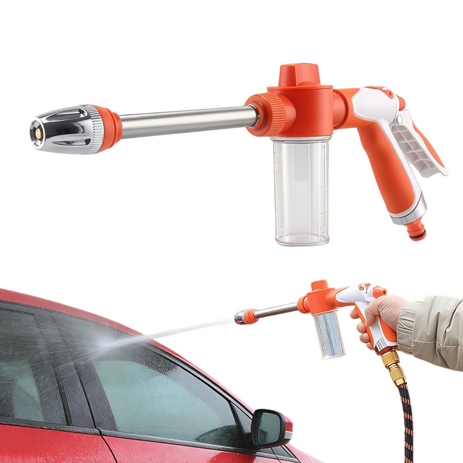 Buse de tuyau d'arrosage haute pression réglable pour le lavage de voiture