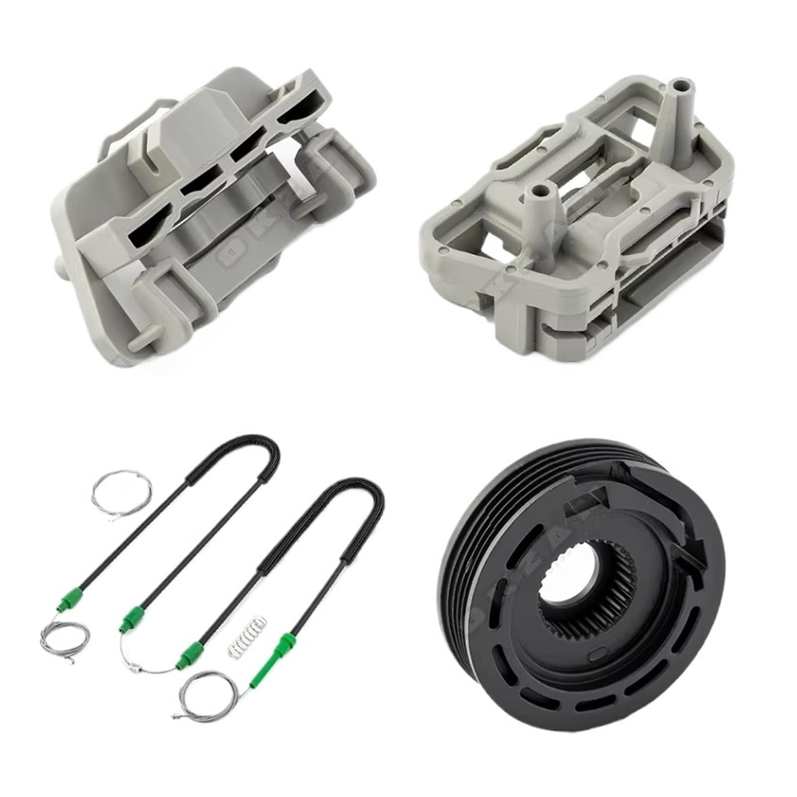 Hhfksci Power Window Regulator for for Focus 1998 1999 2000 2001 2002 2003 2004 2005 Window Regulator Repair Kit Front-Left