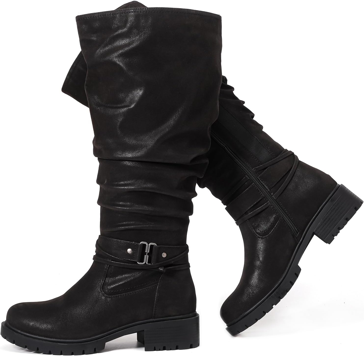 Luoika Womens Extra Wide Calf Knee High Boots, Plus Jamaica Ubuy