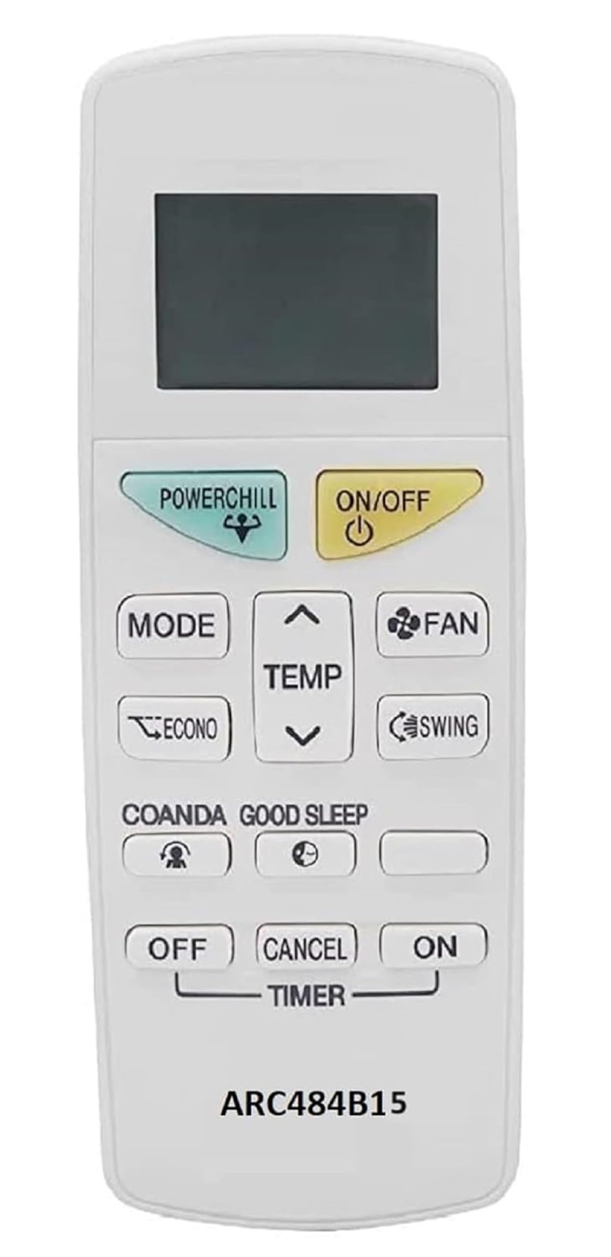 SIWAN AC Remote Compatible for Daikin Split Ac Remote 3 Star Or 5 Star 1.5 Ton 2 Ton, Model FTL28U, Year 2022 (Remote Serial No. ARC484B15/ARC484B12/ARC484B13/ARC484B14)-image-15