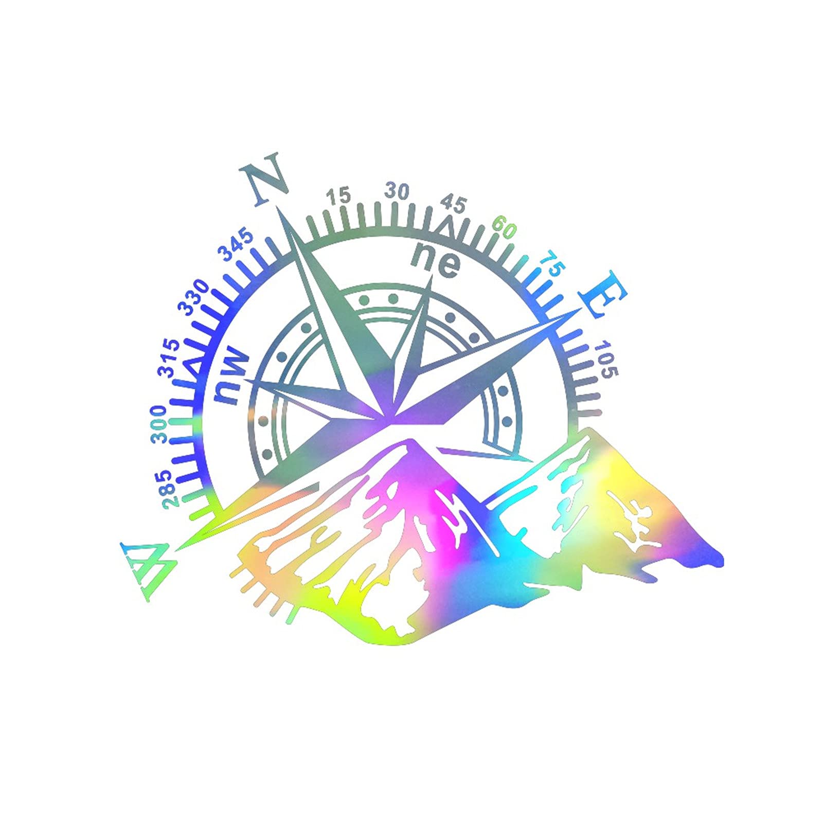 Buy Kaadlawon Car Decals, Compass with ain Jeep Stickers, Waterproof