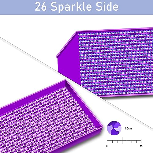 CAIOVSE 5D Diamond Painting Beads,223500 Pieces 447 Colors Round Drills Diamond Art Accessories Rhinestones for Gem Art Nails Crafts (500pcs per Bag) by CAIOVSE - Image 5