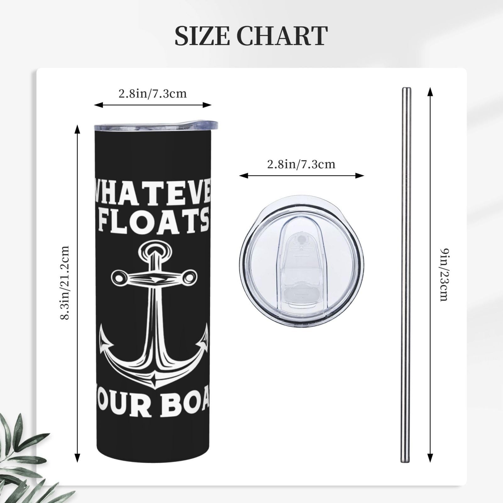 Amazon.com: Whatever Floats Your Boat Tumbler 20 Oz Stainless Steel Mug  Coffee Tumblers Travel Car Mugs5: Home & Kitchen