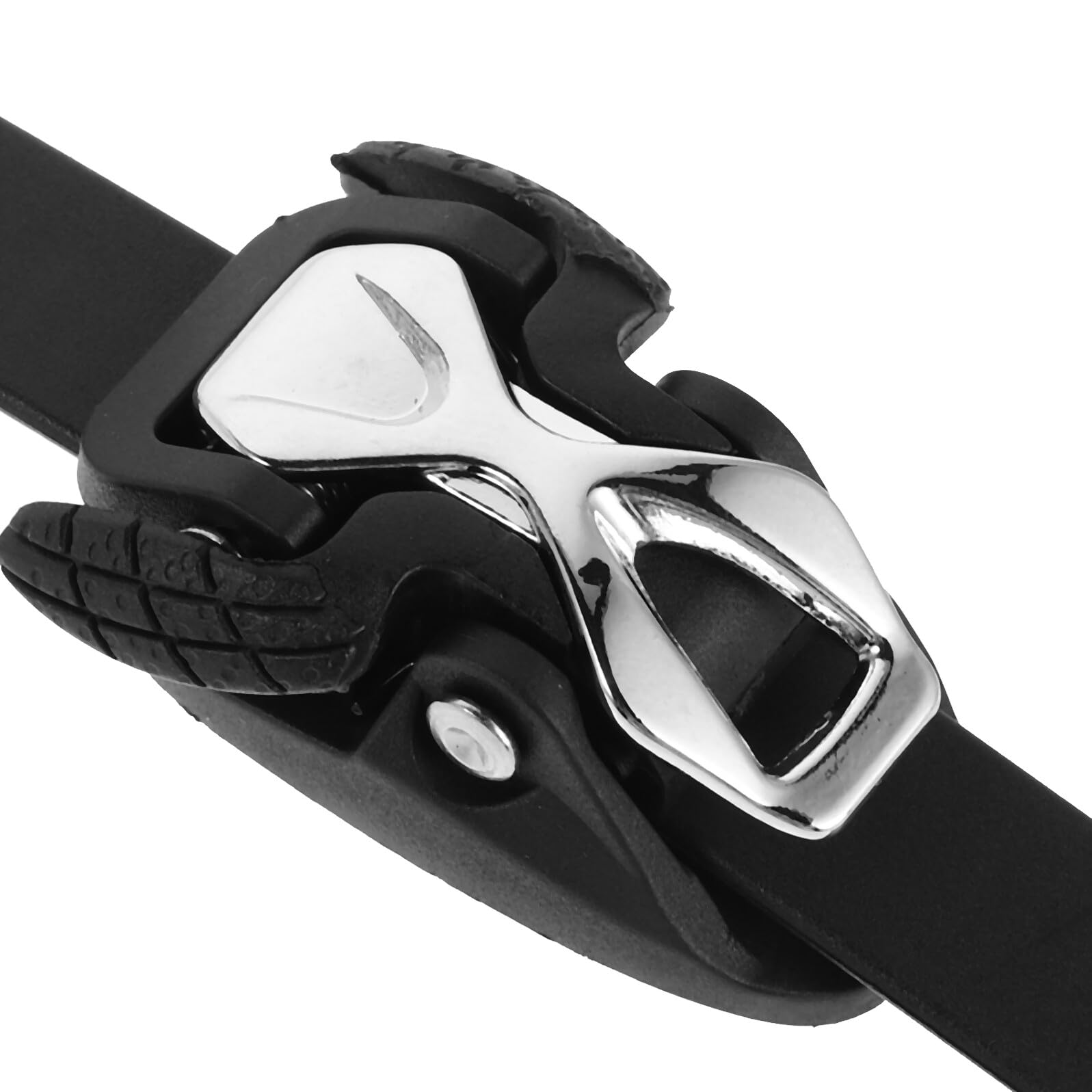 ORFOFE Correas de Hebilla Ajustables para Patines en Línea Juego de 2 Unidades con Cierre Microajustable Accesorios Aplicables con Tornillos para Patinaje Ciclismo de Montaña y Hockey — view 3
